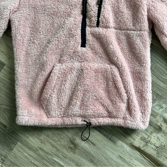 VS PINK Plush Half Zip Pullover - Picture 2 of 7